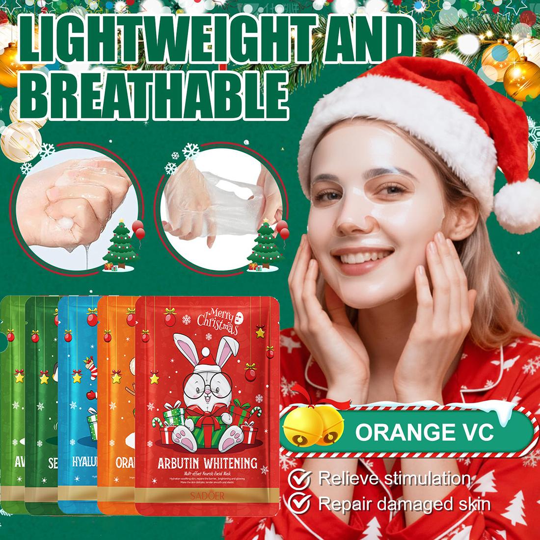 Sheet Mask Collagen - Christmas Series Face Masks Bulk Sheet