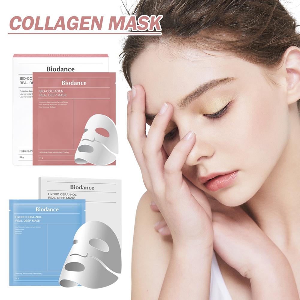 Sheet Mask Collagen - Collagen Hydrogel Face Mask Deep Hydrating