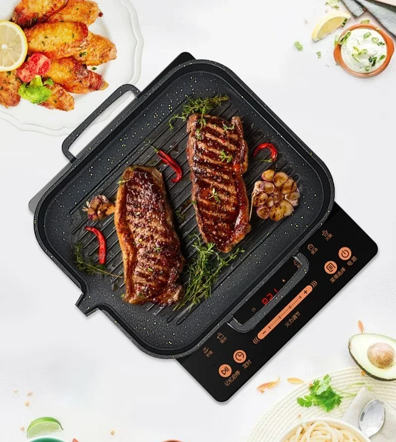 Aluminum Frying Pan Non-stick  - Korean Bbq Grill recension och pris