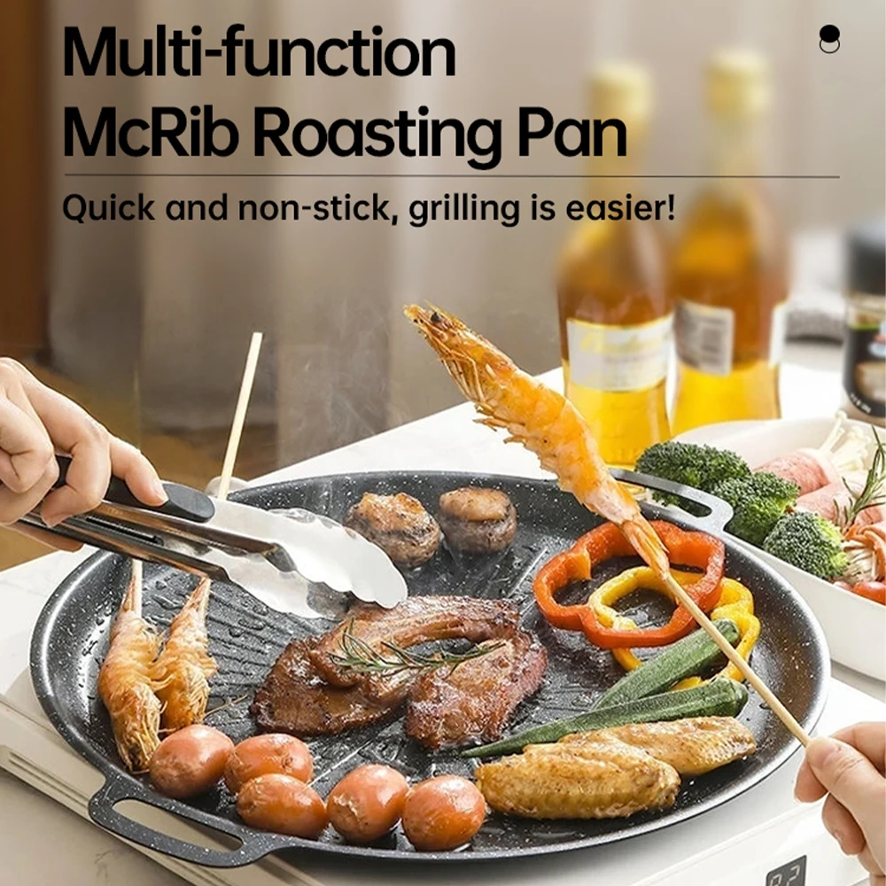 34CM Outdoor BBQ Grill Pan Non - Korean Bbq Grill recension och pris