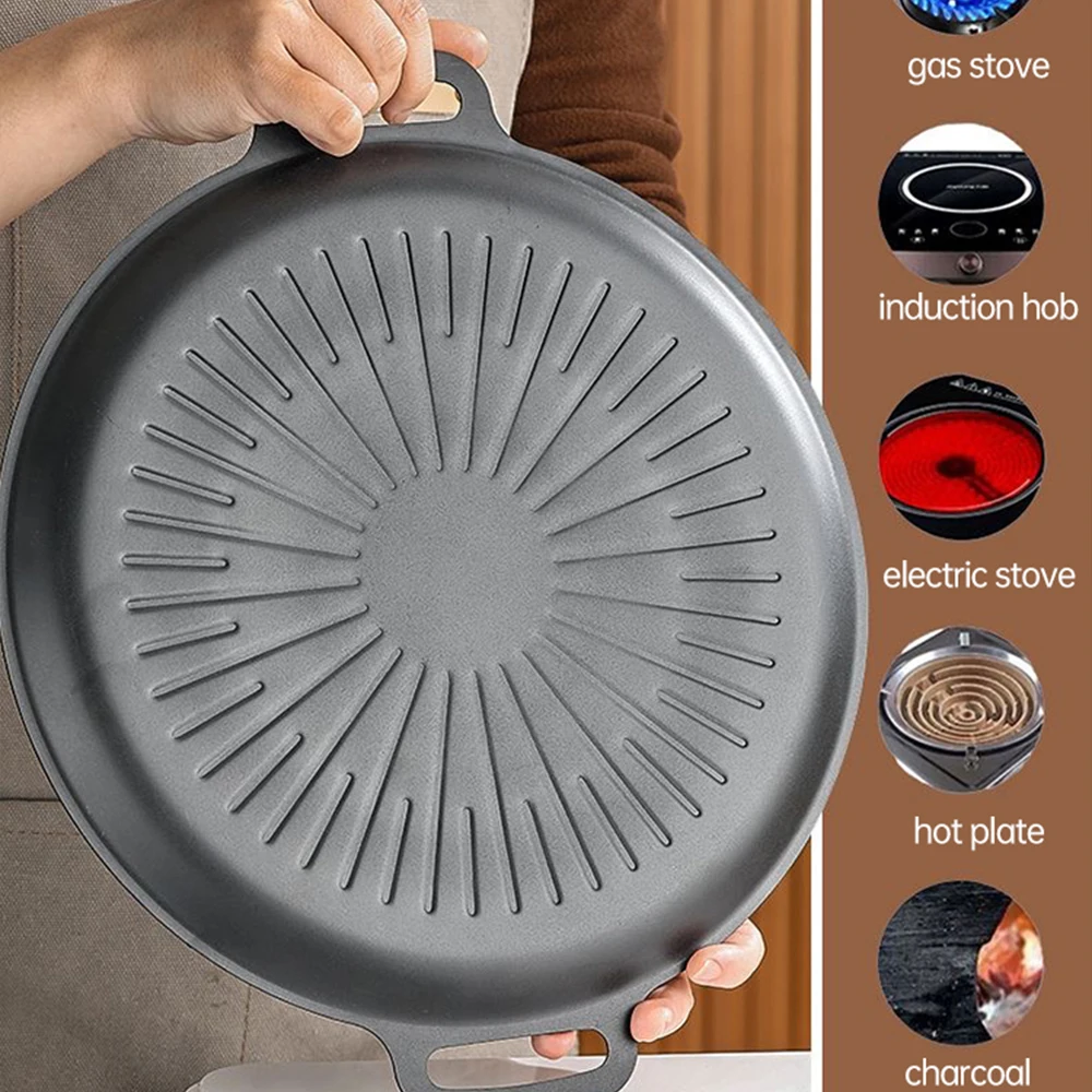 34CM Outdoor BBQ Grill Pan Non - Korean Bbq Grill recension och pris