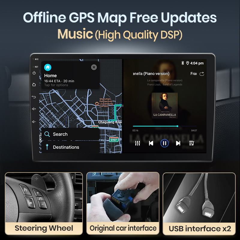 Junsun AI Voice Car Stereo Rad - Korean Lifestyle Video recension och pris