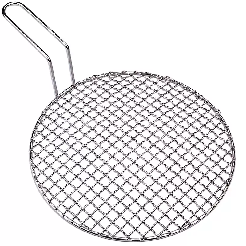 Round Stainless Steel Wire Mes - Korean Bbq Grill recension och pris