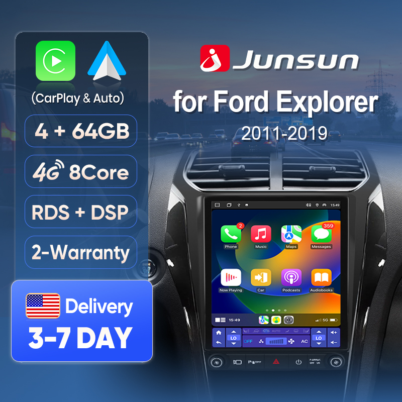 Junsun Wireless CarPlay Screen - Korean Lifestyle Video recension och pris