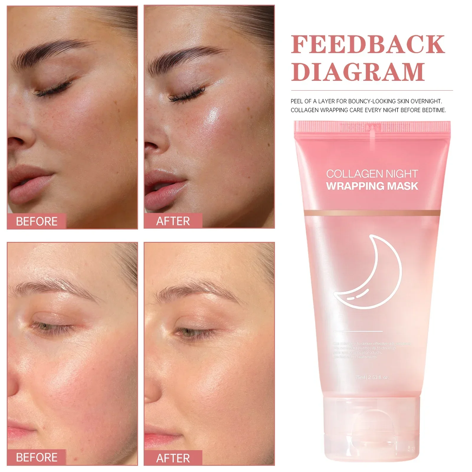 Collagen Night Wrapping Mask 7 - Sleeping Pack Overnight recension och pris