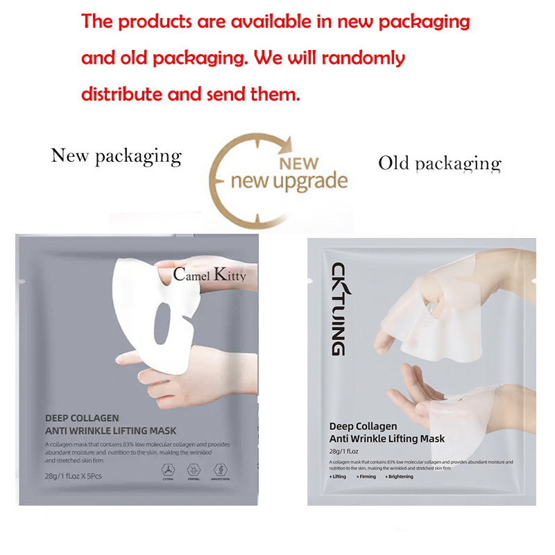 5PCS Collagen Face Masks Deep  - Sheet Mask Collagen recension och pris