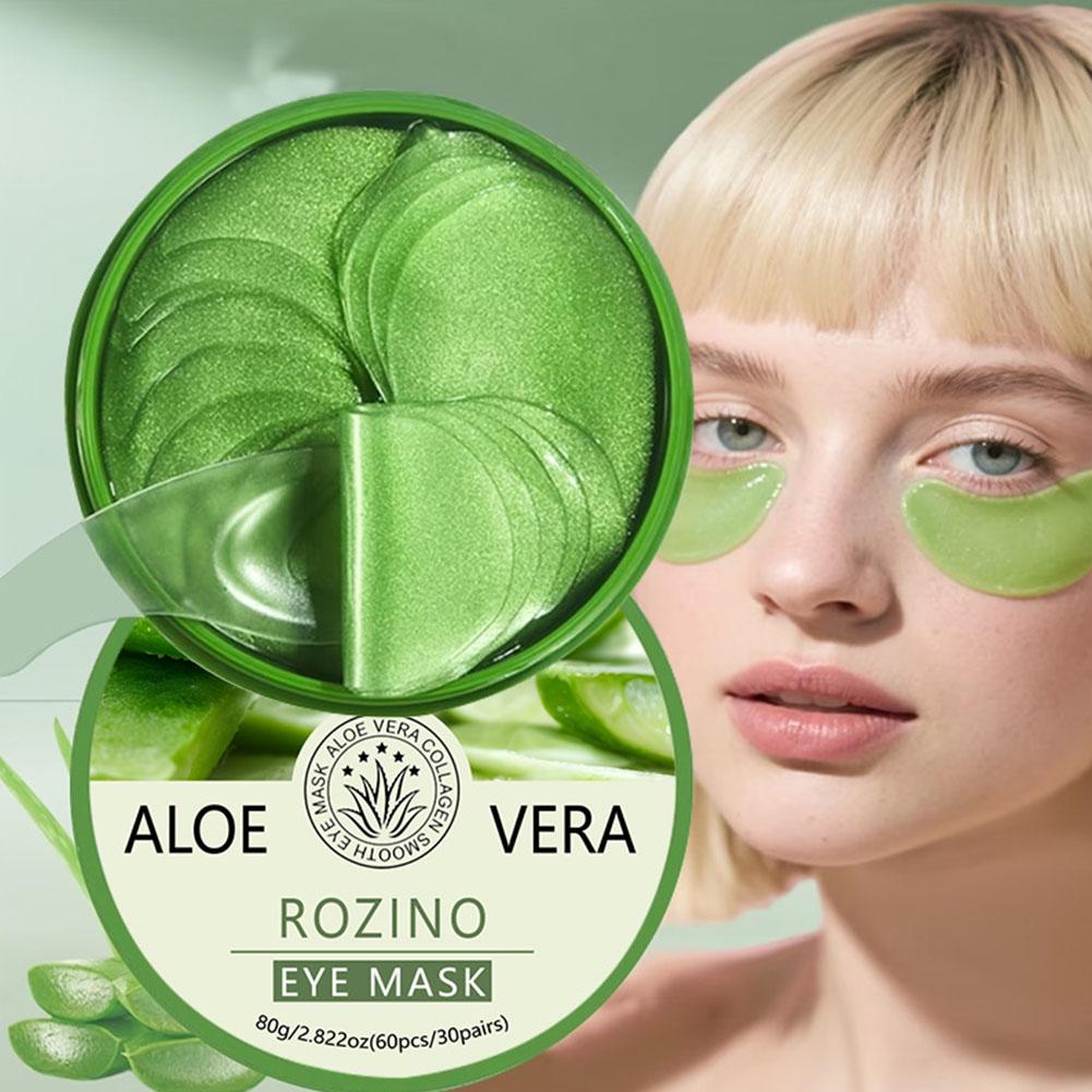60pcs Aloe Vera Collagen Eye M - Sheet Mask Collagen recension och pris