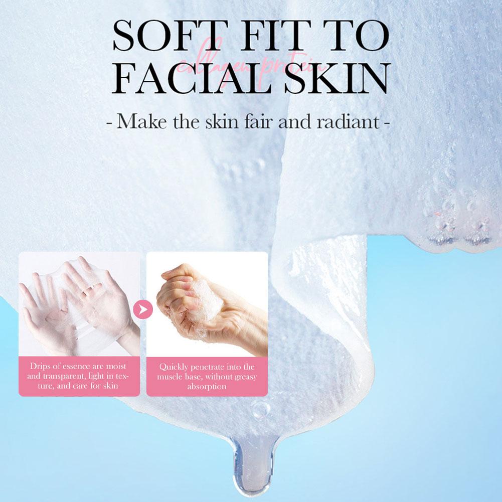 5Pcs Collagen Sakura Face Mask - Sheet Mask Collagen recension och pris