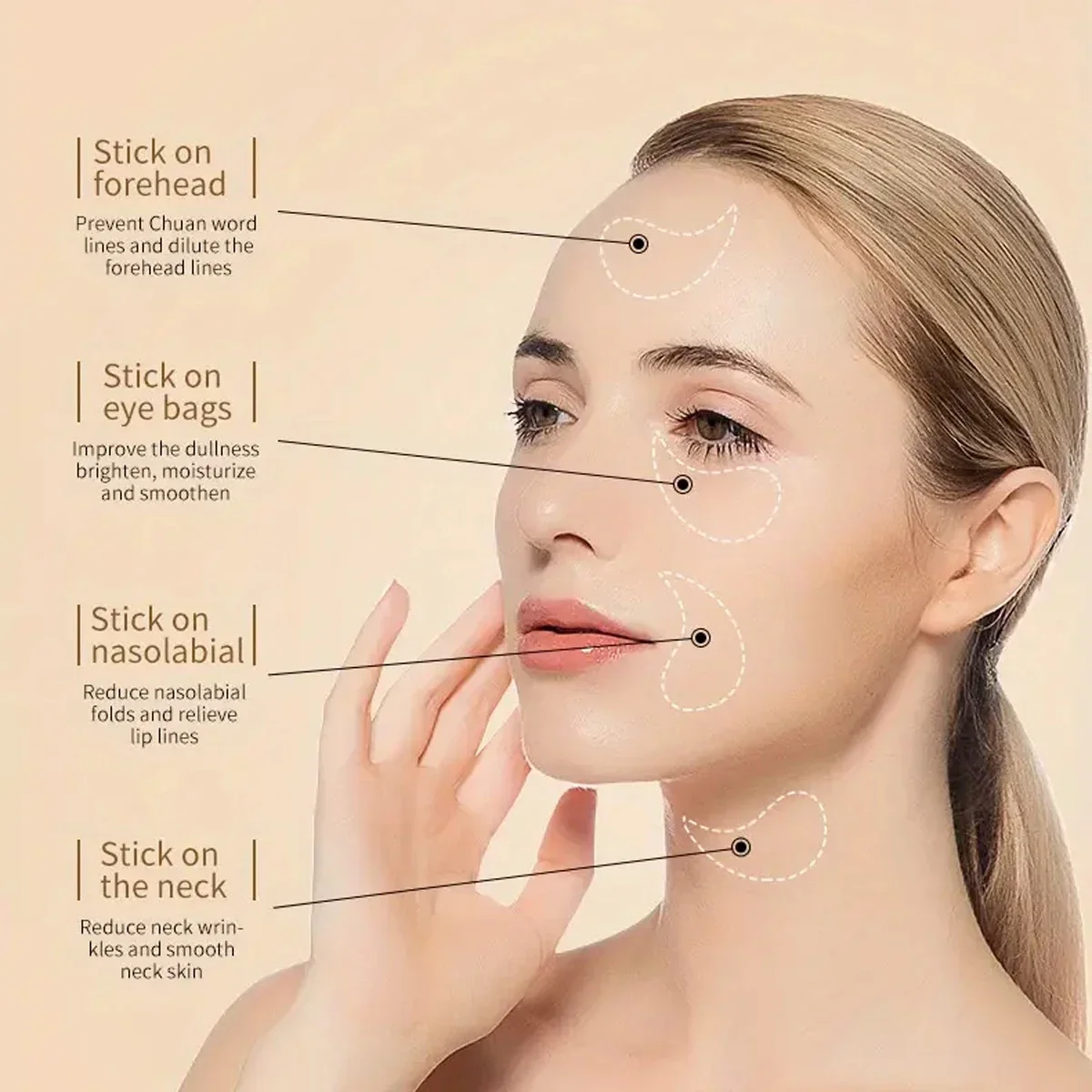 60pcs seaweed hyaluronic acid  - Sheet Mask Collagen recension och pris