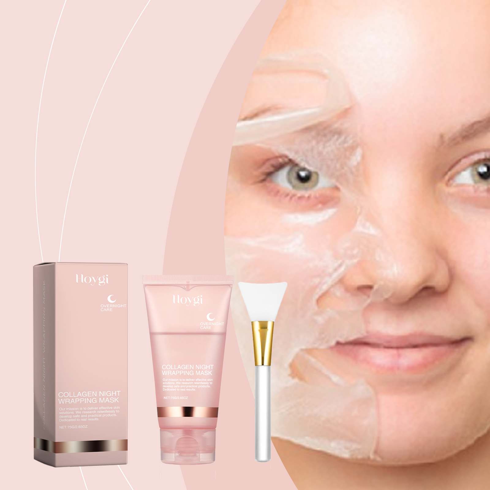 Deep Collagen Mask Peel Off Ma - Sleeping Pack Overnight recension och pris