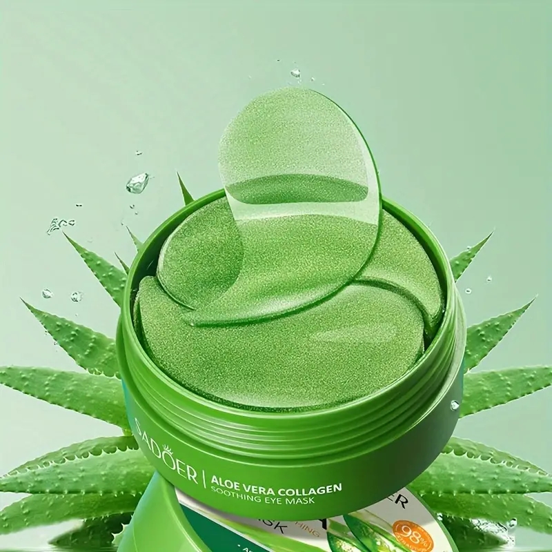 60 Pieces of Aloe Vera Collage - Sheet Mask Collagen recension och pris
