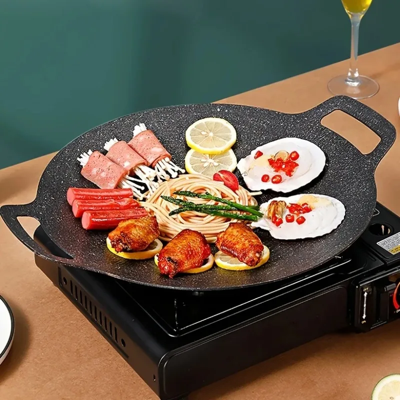 Non-stick Roasting Pan Cast Ir - Korean Bbq Grill recension och pris