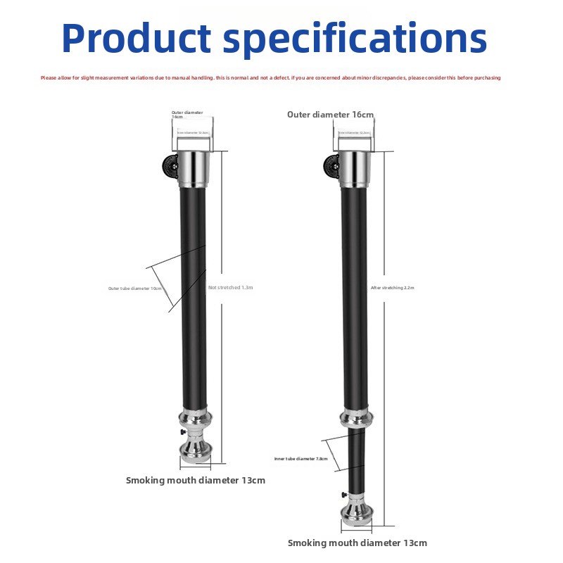 Korean BBQ Telescopic Exhaust  - Korean Bbq Grill recension och pris