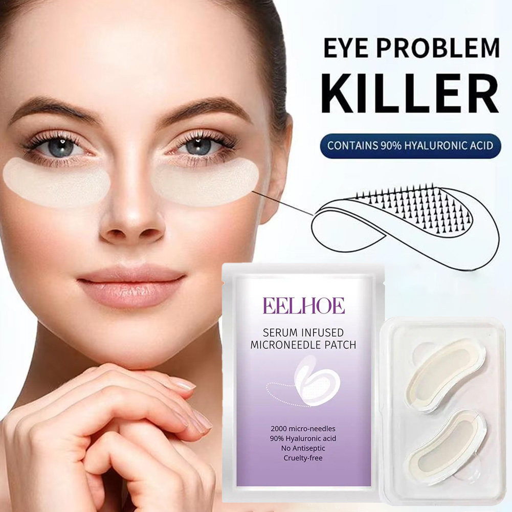 1 Pair Micro-needle Eye Patch  - Sheet Mask Collagen recension och pris
