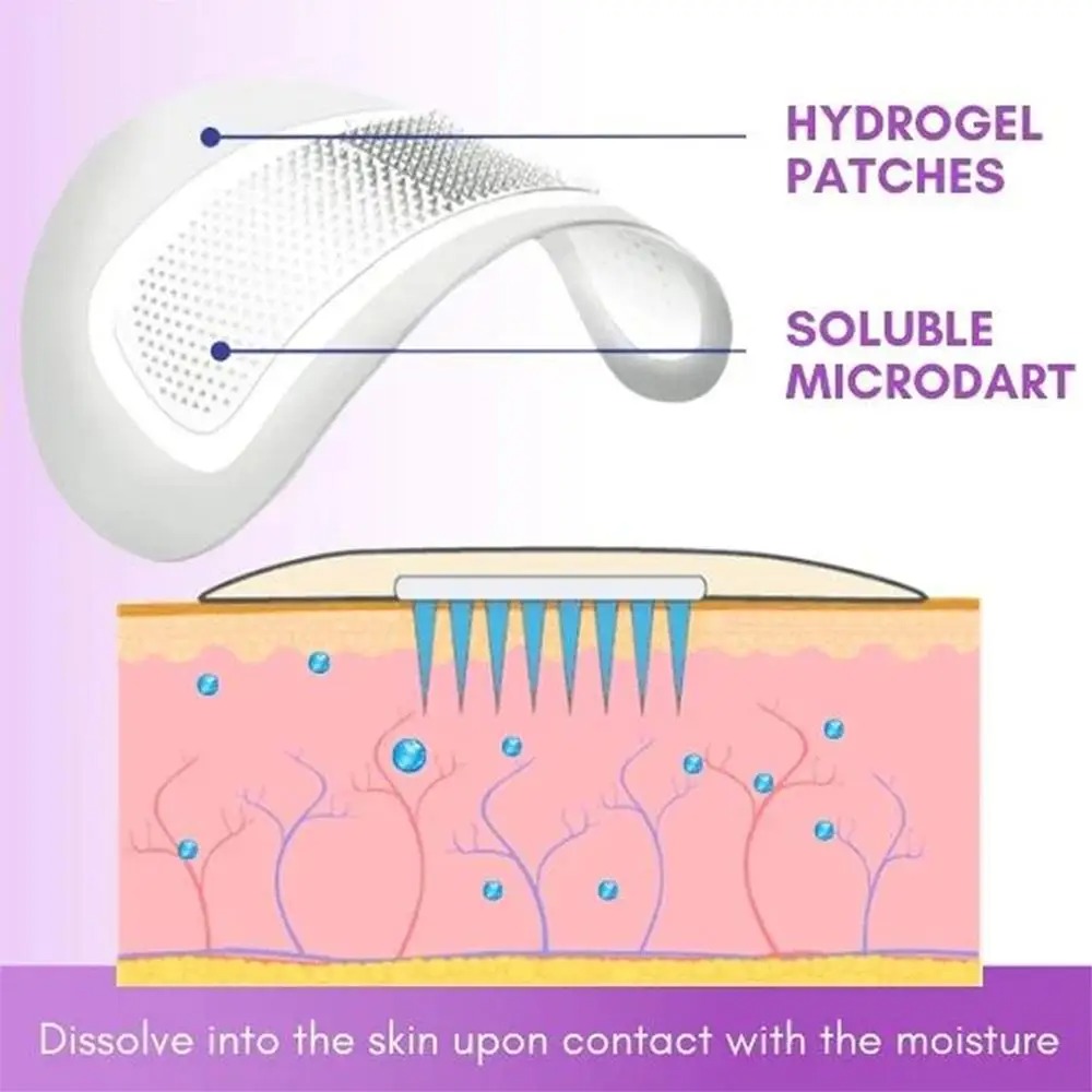 1 Pair Micro-needle Eye Patch  - Sheet Mask Collagen recension och pris