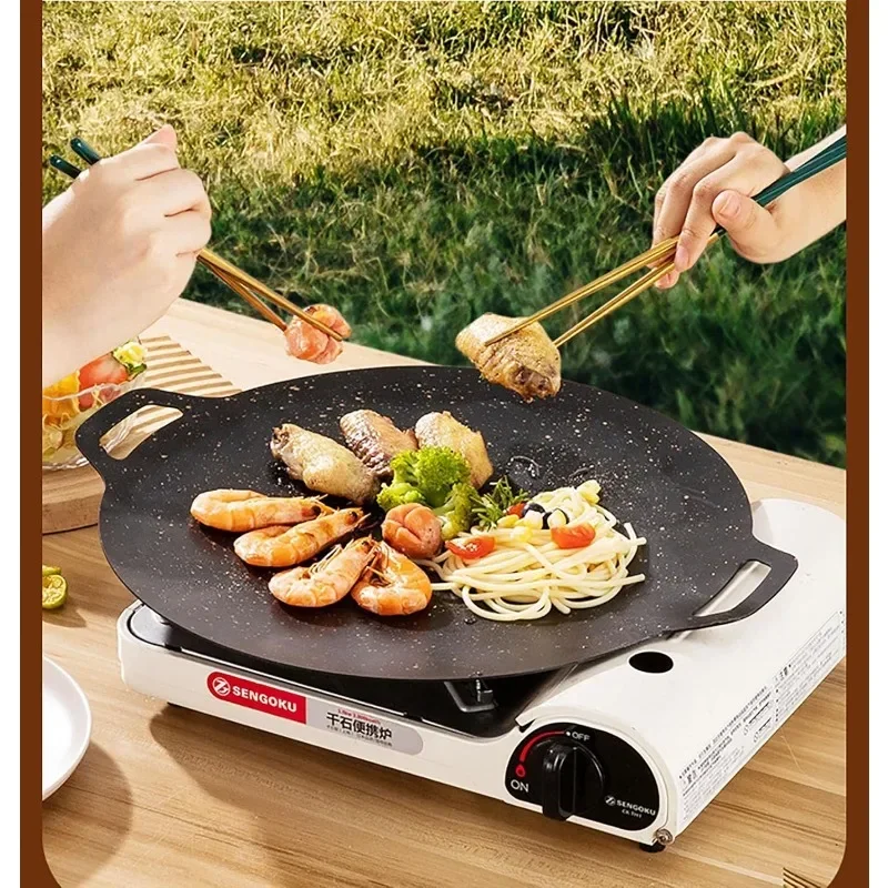 Thin Korean Grill Pan,Round BB - Korean Bbq Grill recension och pris